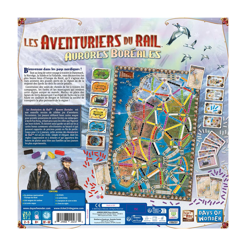 Les Aventuriers du Rail : Aurores Boréales