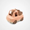 Le jouet Simple x Petit Ours Brun - Camion-Train Pompier