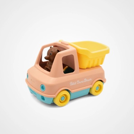 Le jouet Simple x Petit Ours Brun - Camion-Train Benne
