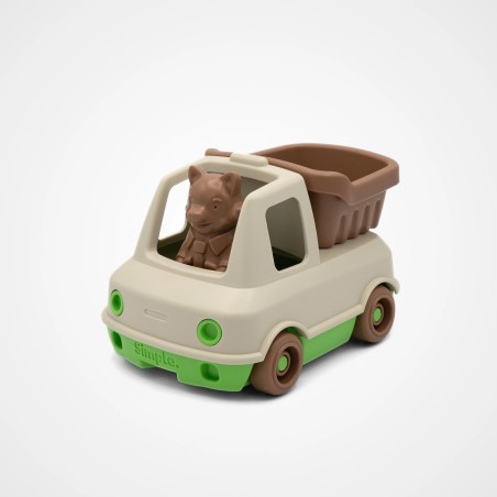 Le jouet Simple - Camion-Train Benne