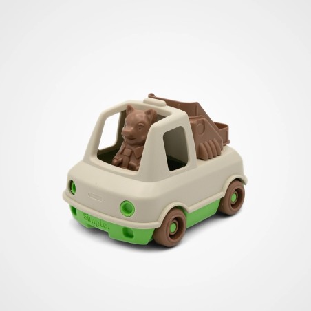 Le jouet Simple - Camion-Train Pompier