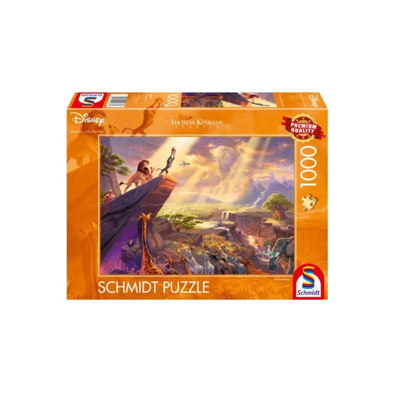 Puzzle Disney 1000 pcs - Le Roi Lion n°59673