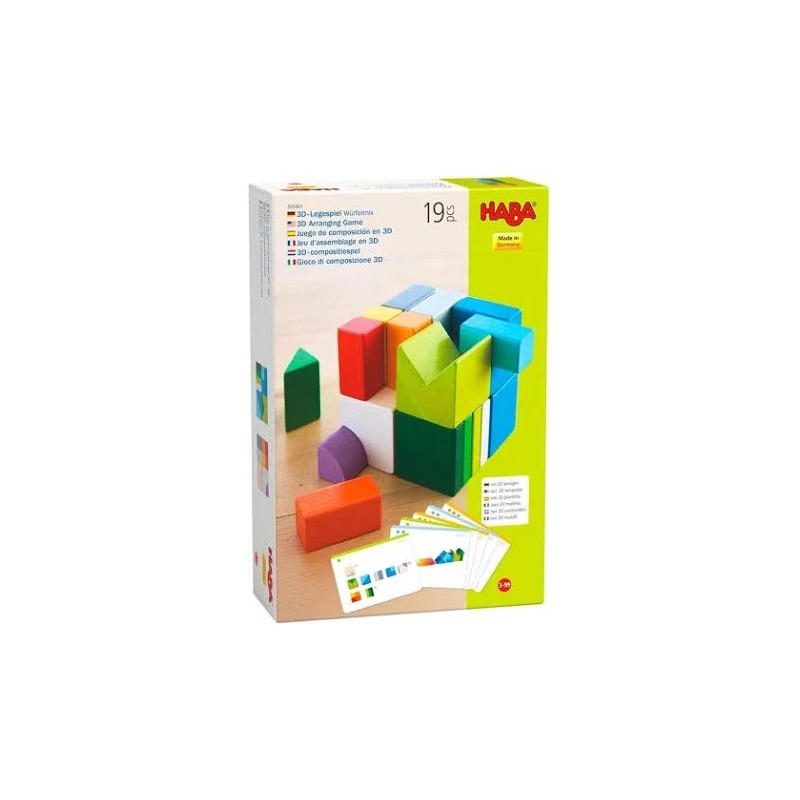 Jeu d'assemblage 3D Cubes Mix