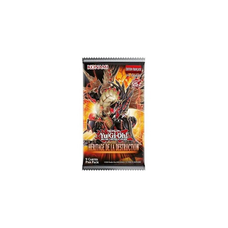 Yu-Gi-Oh! - Booster Héritage de la Destruction - Français