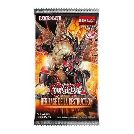 Yu-Gi-Oh! - Booster Héritage de la Destruction - Français