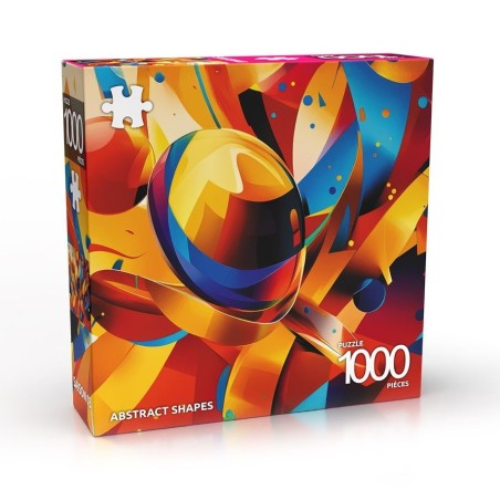 Puzzle - Abstract Shapes - 1000p.
