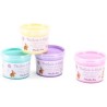 4 pots de peinture à doigts pastel Les Rosalies