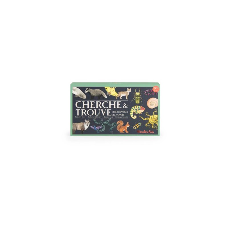 Jeu Cherche et Trouve Tout autour du monde