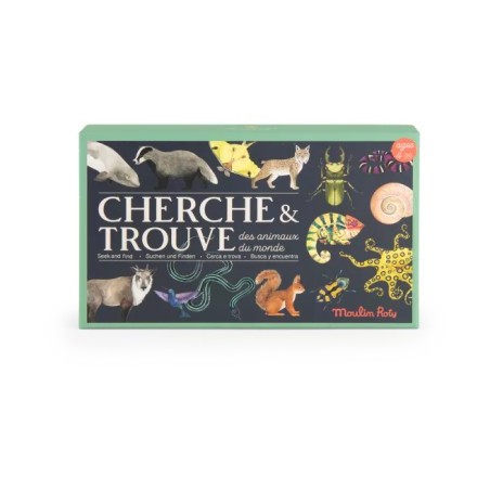 Jeu Cherche et Trouve Tout autour du monde
