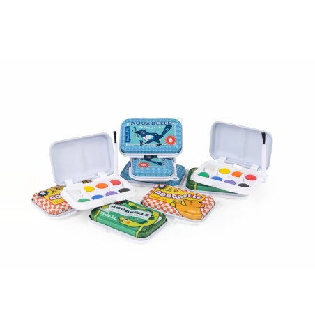 Mini palettes aquarelle