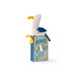 copy of copy of Poupée hochet pigeon Michel Puce & Pilou