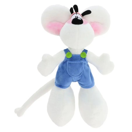 Peluche Diddl en salopette Bleue 30cm