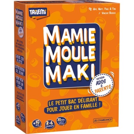 MAMIE MOULE MAKI Version Ados & Parents