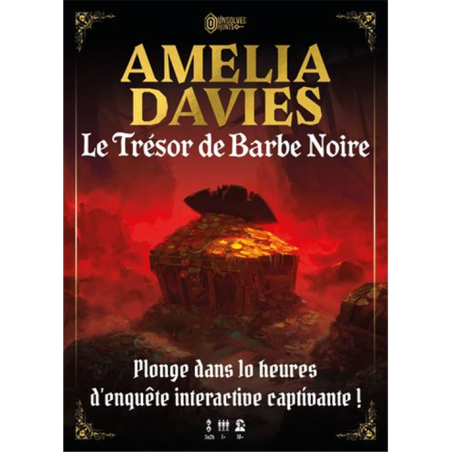 Amelia Davies : Le trésor de Barbe Noire