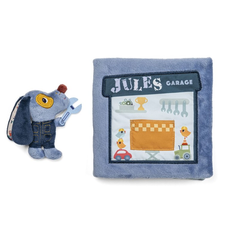 Lilliputiens - Livre d'activité Garage Jules