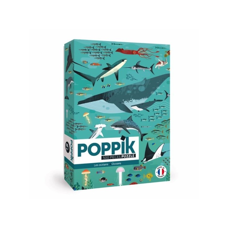 Puzzle Poppik - Les océans - 500p.