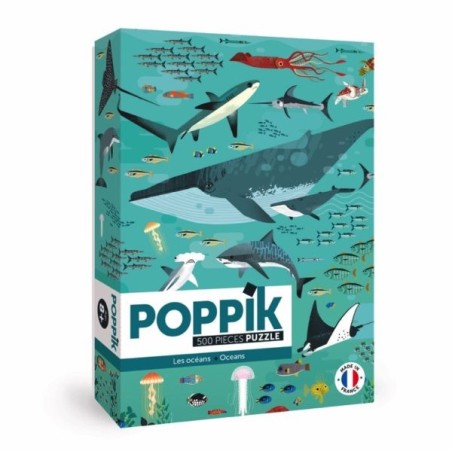 Puzzle Poppik - Les océans - 500p.