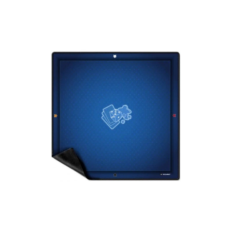 Tapis Multijeux Prestige bleu - Carré 60x60