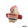 Kapla Baril 120 - Rouge, Rose et Bleu Foncé