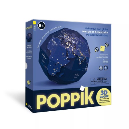 Globe 3D Notre Planète de nuit