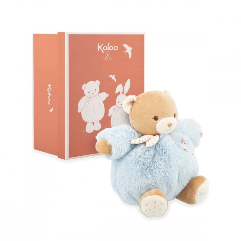 Kaloo Patapouf Ours Bleu 17cm