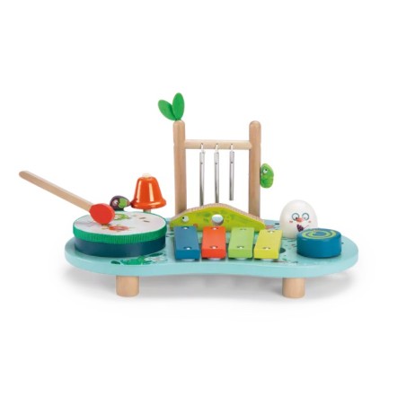 Table multi-activités musicales Dans la jungle