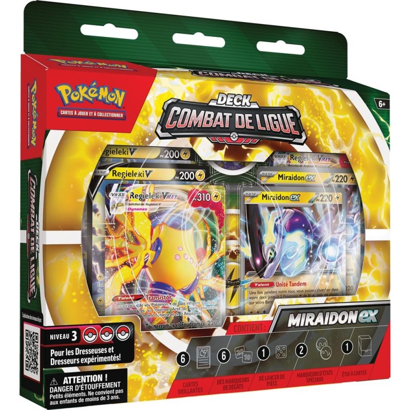 Pokémon - Deck Combat de Ligue Miraidon‑ex - français