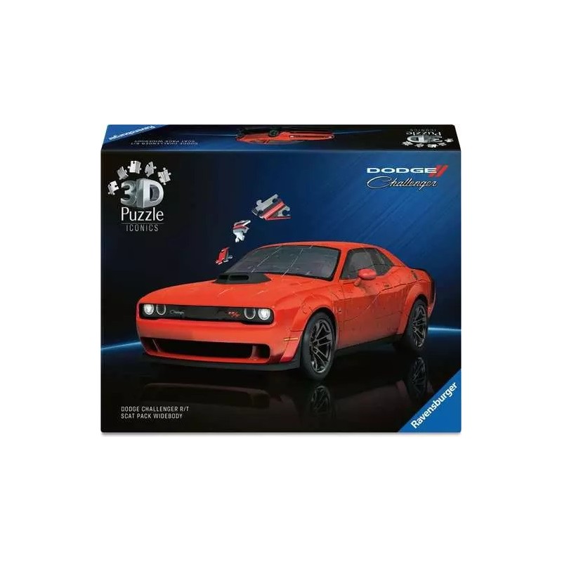 Puzzle 3D Dodge Challenger R/T - Scat Pack Widebody