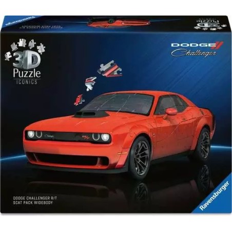 Puzzle 3D Dodge Challenger R/T - Scat Pack Widebody