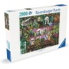 Puzzle Nenuphars rose 4000p.