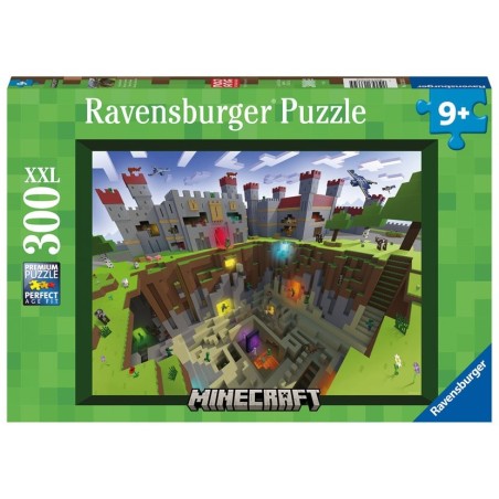 Puzzle - Découpe Minecraft - 300p. XXL