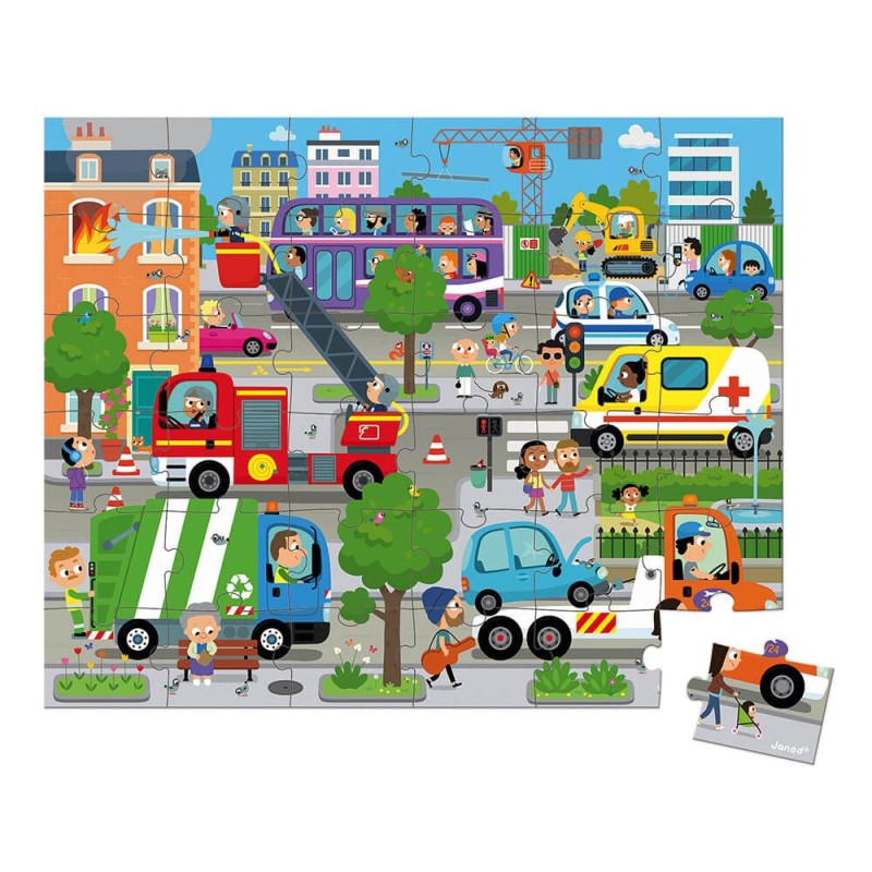 Puzzle Janod - City - 36p.
