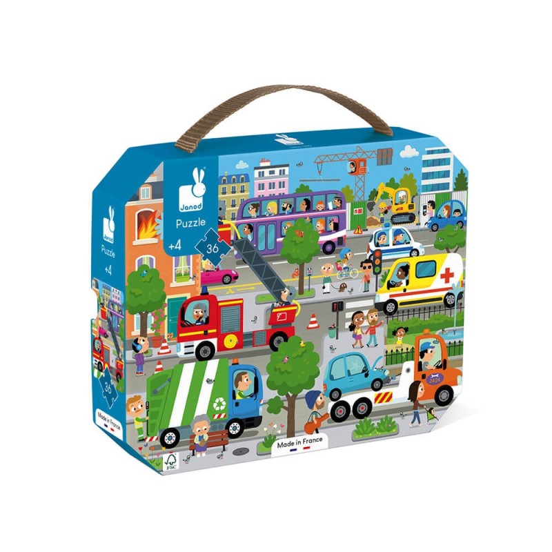 Puzzle Janod - City - 36p.