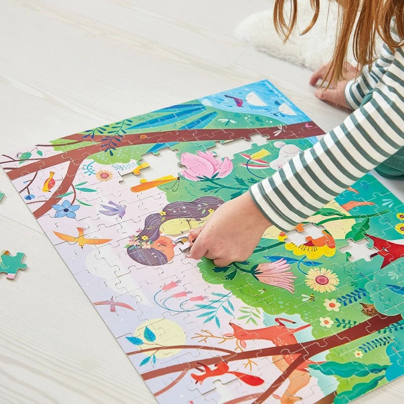 Puzzle Janod - Dame nature - 200p.