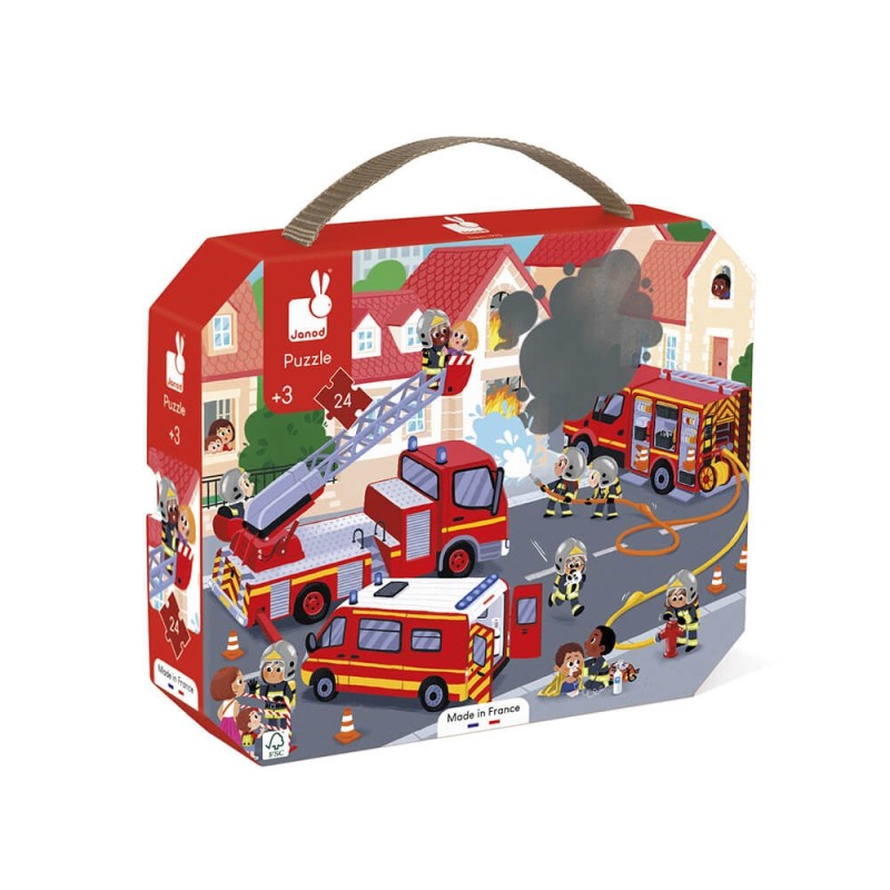 Puzzle Janod - Pompier - 24p.