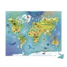 Puzzle Janod - Monde - 100p.