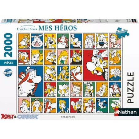 Puzzle Portraits Asterix 2000p.