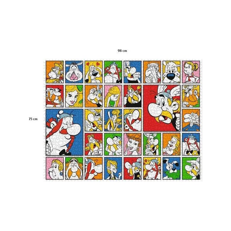 Puzzle Portraits Asterix 2000p.