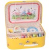 Valise dînette thé métal - La Grande Famille - Moulin Roty