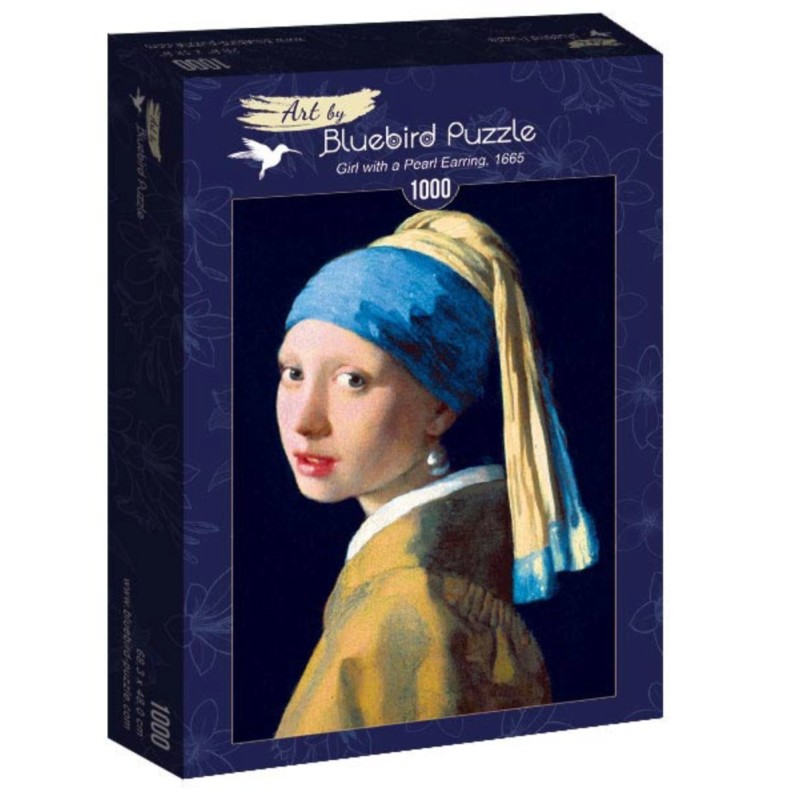 Puzzle Vermeer - La jeune fille à la perle - 1000p