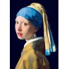 Puzzle Vermeer - La jeune fille à la perle - 1000p