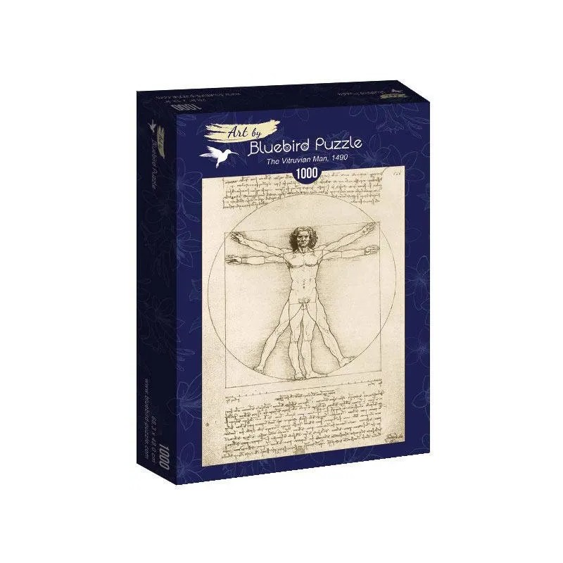 Puzzle - Leonard de Vinci : L'homme de Vitruve -1000p.