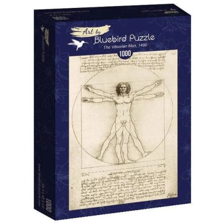 Puzzle - Leonard de Vinci : L'homme de Vitruve -1000p.