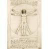 Puzzle - Leonard de Vinci : L'homme de Vitruve -1000p.