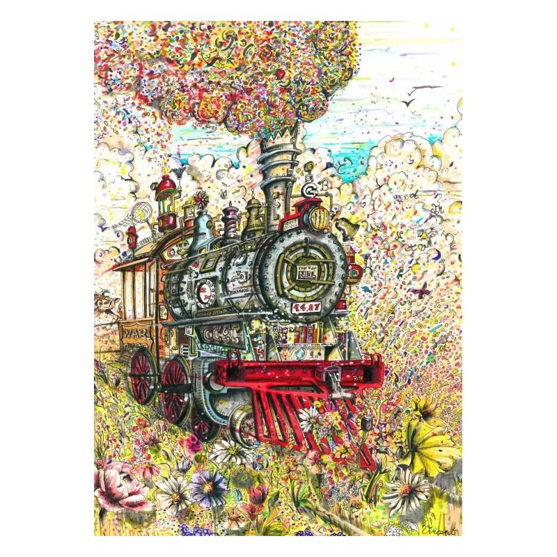 Puzzle - A toute vapeur - 500p.