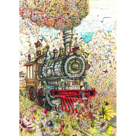 Puzzle - A toute vapeur - 500p.