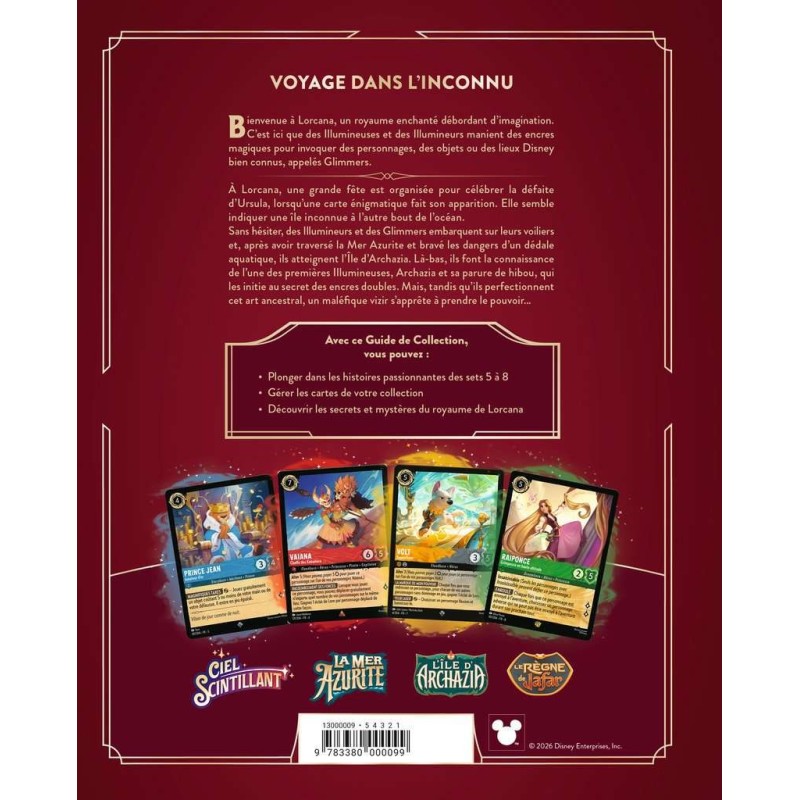 Lorcana - Guide de collection - Tome 2 (Set 5 à 8)