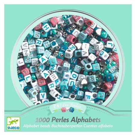 Foison de perles - Perles alphabet, Argent