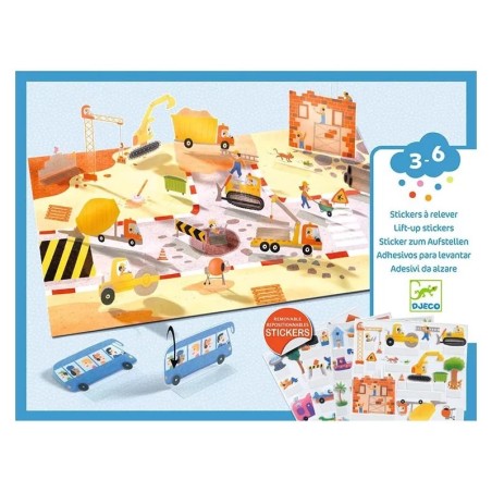 Créer avec des Stickers - Stickers à relever - Véhicules