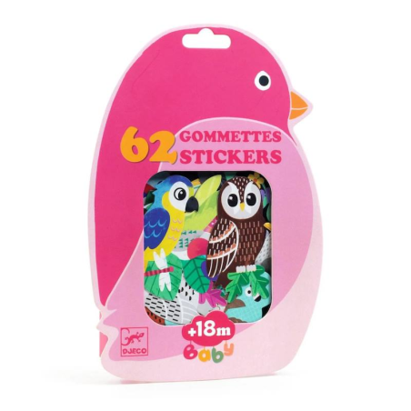 Grosses gommettes - Oiseaux